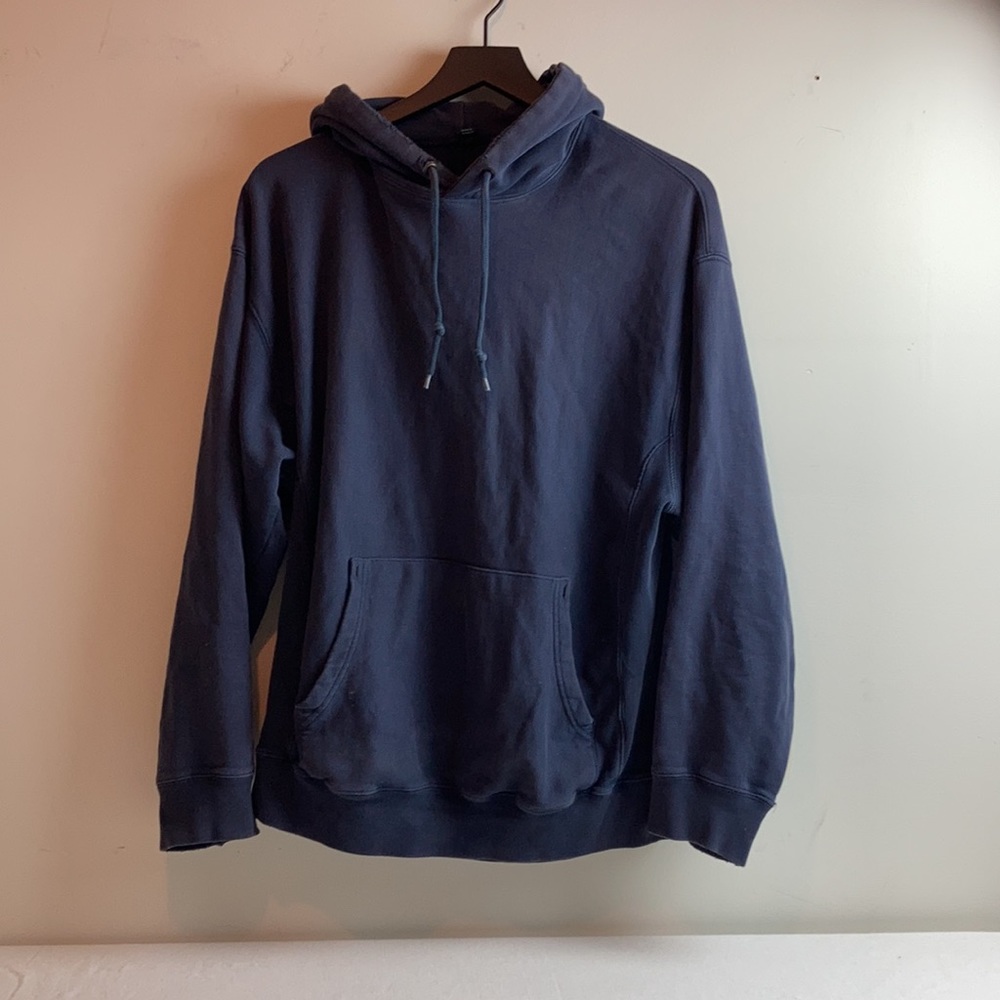 Gap blue vintage hoodie size M *flaws*